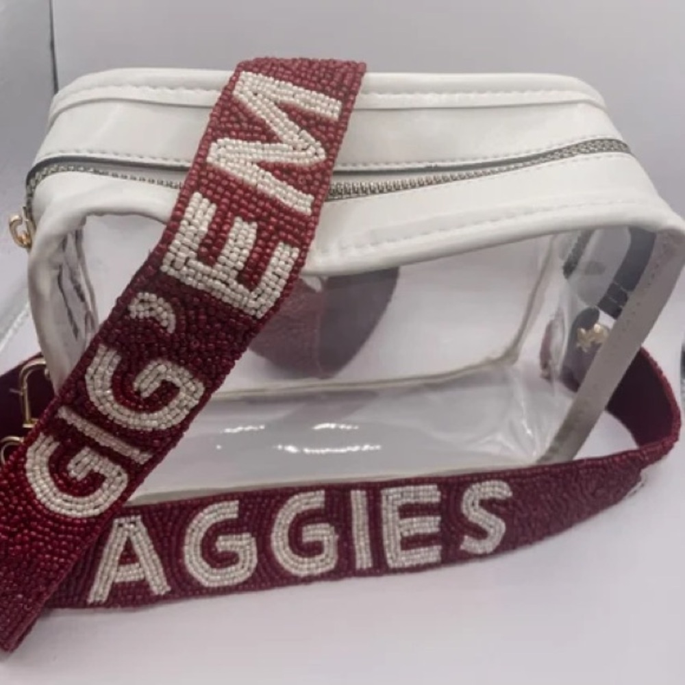 Gig Em’ Aggie Purse Strap A&M